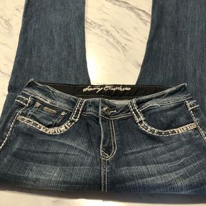 Studded Jewel Pair of Sexy Couture Jeans